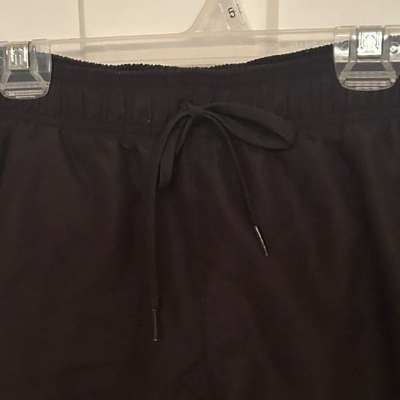 Nike Black Shorts with White Logo - Picture 3 of 6